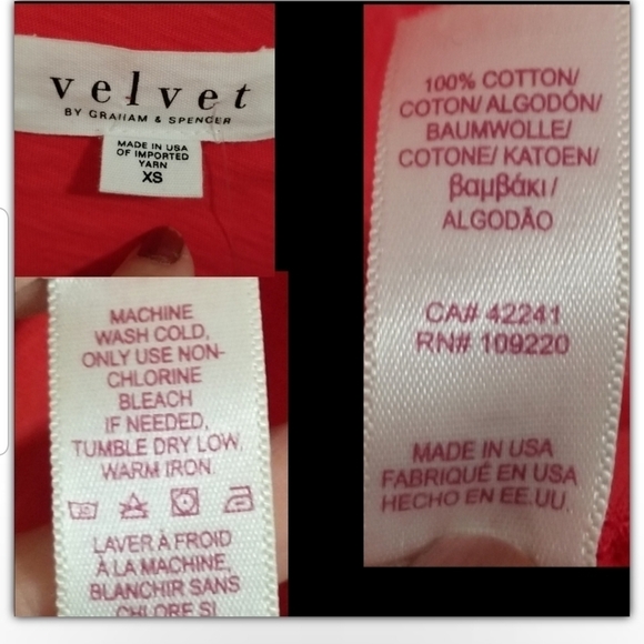 NWT ANTHRO Velvet by Graham Spencer - Picture 3 of 7